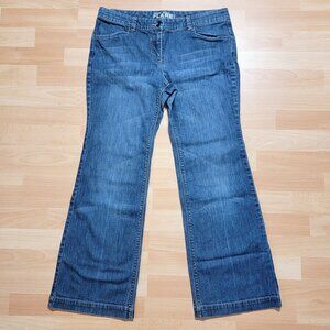 New York & Company Classic Blue Wide Leg Jeans